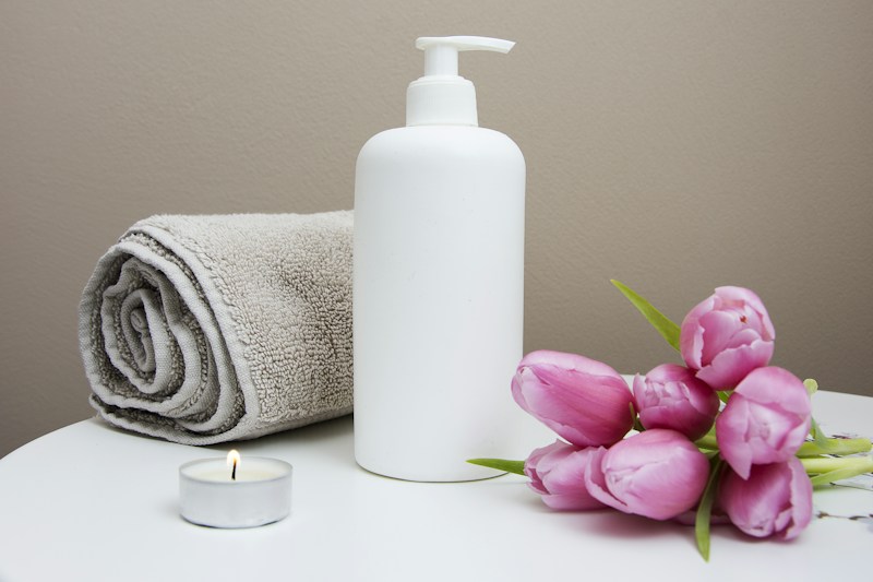 Facial spa treatment ambience