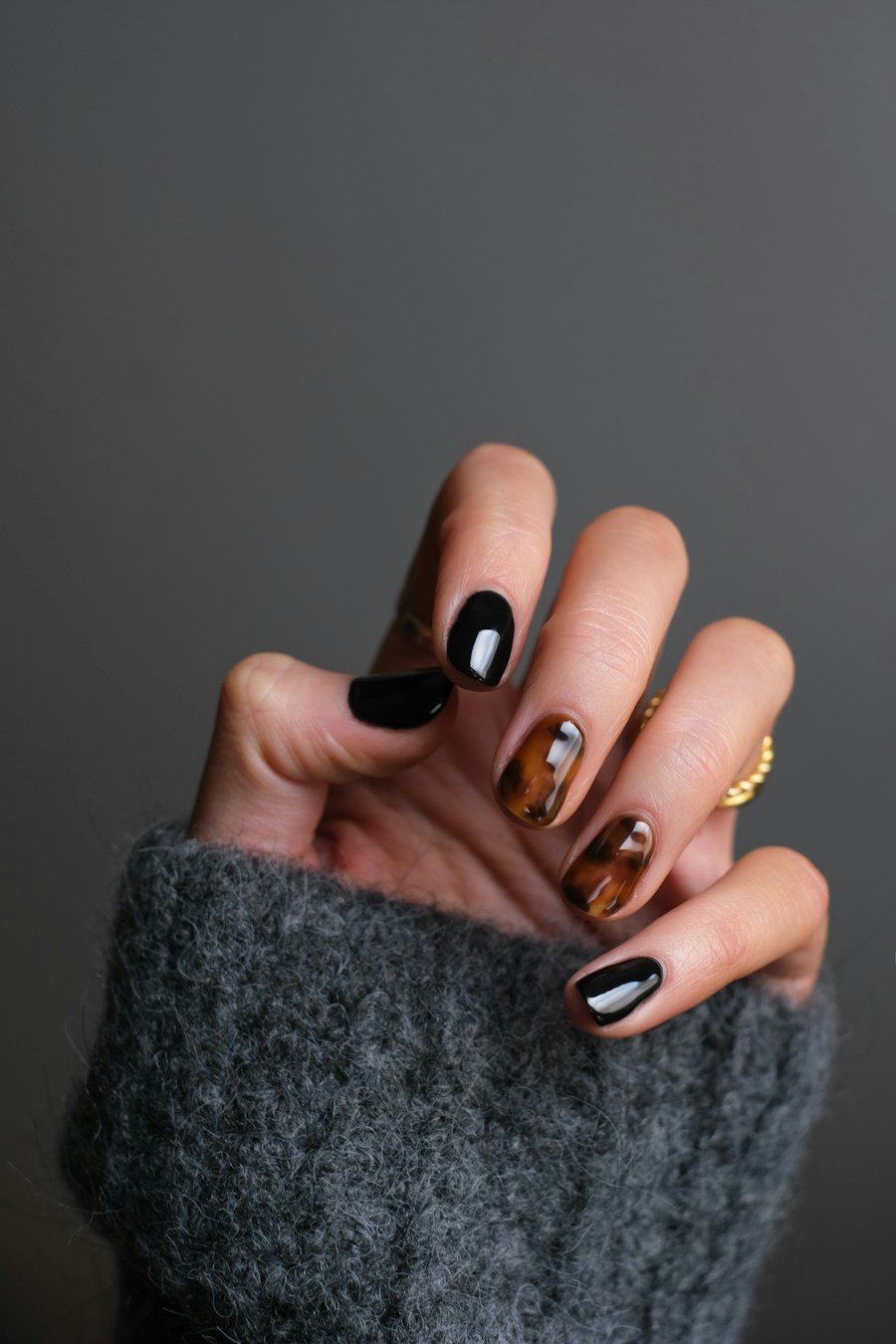 Nail salon manicure and pedicure care